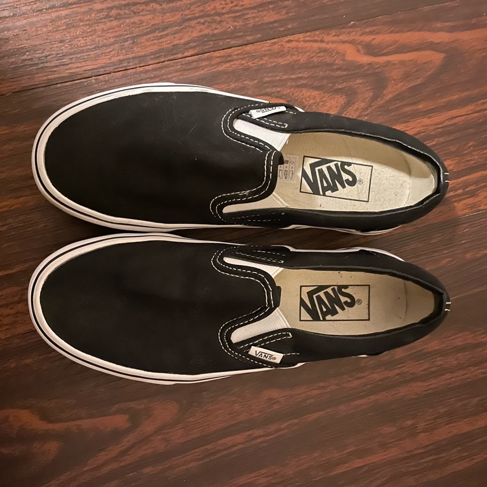 Vans worn once